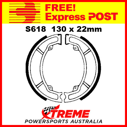 EBC Front Brake Shoe for Suzuki RM 125 1981-1983 S618