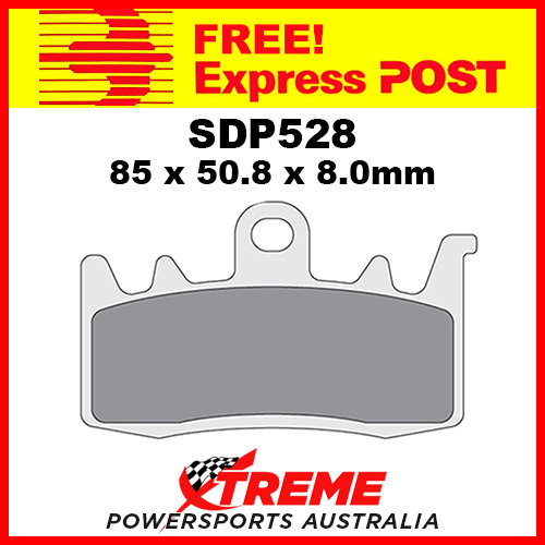 Aprilia Caponord 1200 13-14 DP Brakes SDP Sport HH+ Copper Front Brake Pad