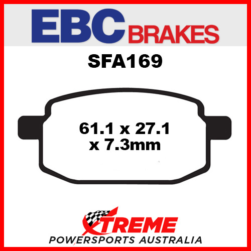 PGO Big Max 50 1994-2006 Organic Front Brake Pad EBC SFA169