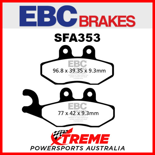 Aprilia SR 125 Max 2011-2015 EBC HH Sintered Front Brake Pad SFA353HH