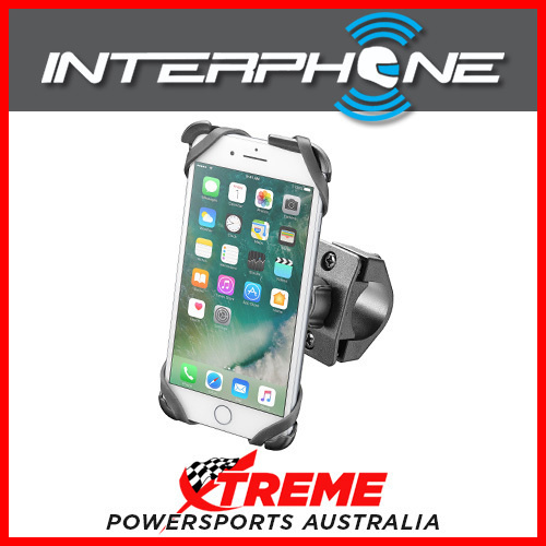 Interphone Cradle Open Holder & Mount Round Handlebar For iPhone 6-8 Plus