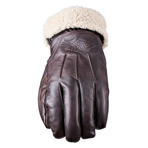 Five Brown Montana Motorcycle Gloves S