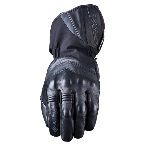 Five Black WFX Skin EVO GTX Motorcycle Gloves S