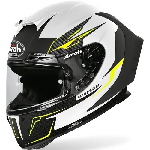 AIROH GP550-S 'VENOM' WHITE MATT S