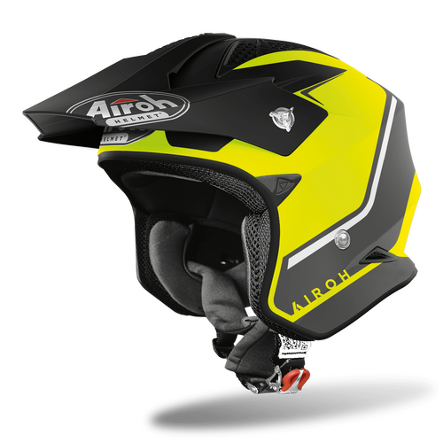 AIROH TRRs 'KEEN' YELLOW MATT XS