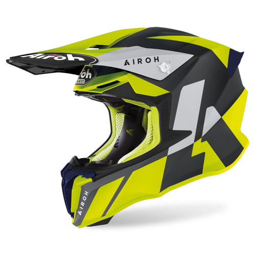 AIROH TWIST 2.0 'LIFT' YELLOW MATT S