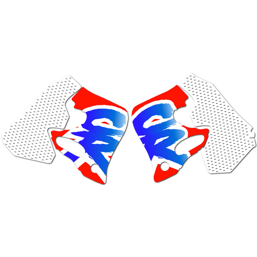 Strike Seats OEM Replica Shroud Graphics for Honda CR125 1993