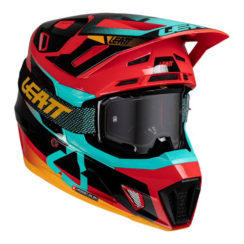 Leatt 2025 7.5 Helmet Kit - Red (S/55-56cm)