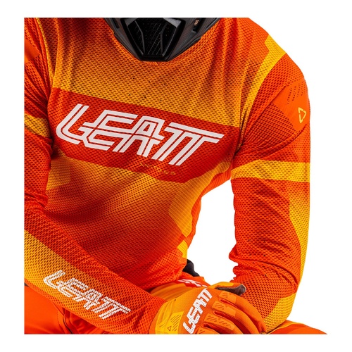 Leatt 2025 5.5 UltraWeld Jersey - Flame (L/US42/EU52)