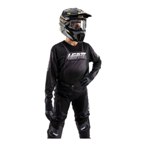 Leatt 2025 3.5 Mini Ride Kit - Black (XS/EU110/120cm)
