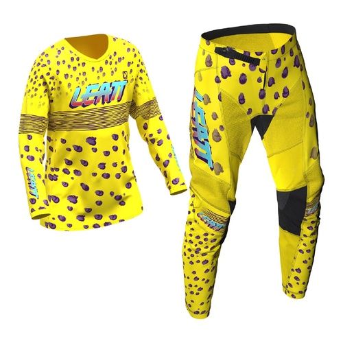 Leatt 2025 3.5 Junior Ride Kit - Cheetah (L/EU140/150cm)