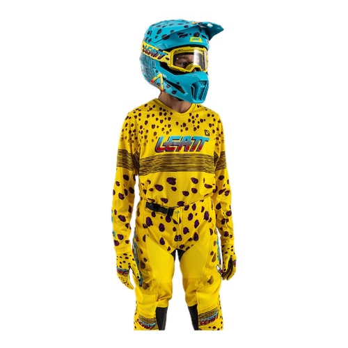 Leatt 2025 3.5 Junior Ride Kit - Cheetah (XL/EU150/160cm)