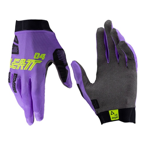 Leatt 2025 1.5 GripR Glove – Argon (S/US8/EU7)
