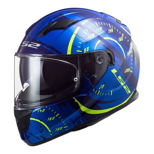 LS2 FF320 STREAM EVO TACHO BLU/HI-VIS 2XL