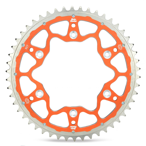 Moto-Master 48T Orange Rear Fusion Stealth Sprocket for KTM 350 XC-F 2012-2024