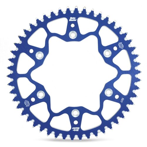 Moto-Master 52 Tooth Blue Alloy Rear Sprocket for Honda CB250F Hornet 1996-2001
