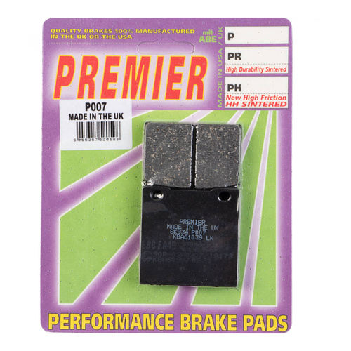 Front Organic Brake Pads for Honda CB250RS 1980-1984
