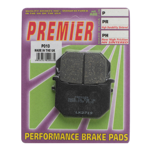 Front Organic Brake Pads for Suzuki GN250 1982-2007