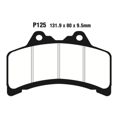 Front Organic Brake Pads for Yamaha GTS1000 1993-1994