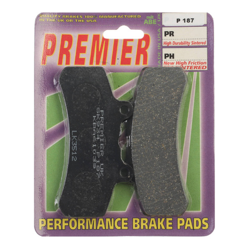 Front Organic Brake Pads for Buell S2 Thunderbolt 1994-1996
