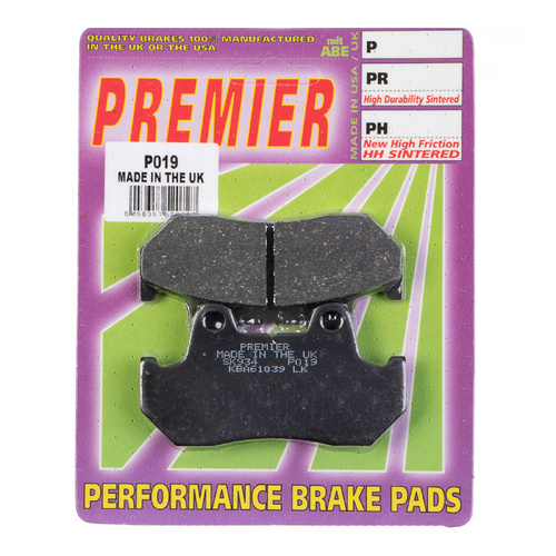 Front Organic Brake Pads for Honda GL1100 1982-1984
