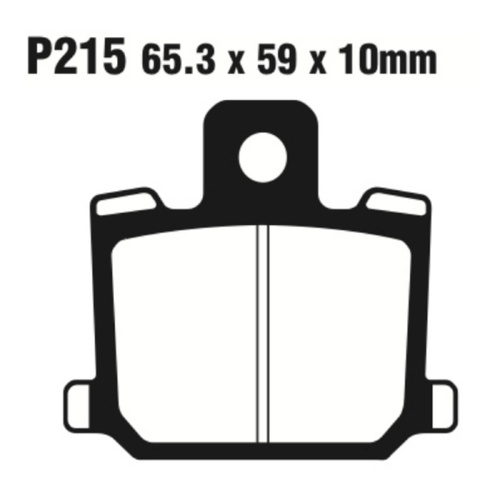 Front Organic Brake Pads for Yamaha RD250LC 1980