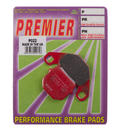 Front Organic Brake Pads for Kawasaki KX250 1982