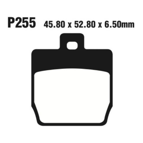 Rear Organic Brake Pads for Yamaha YQ Aerox 1997-2012
