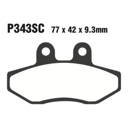 Front Organic Brake Pads for Yamaha NXC125 Cygnus 2004-2017