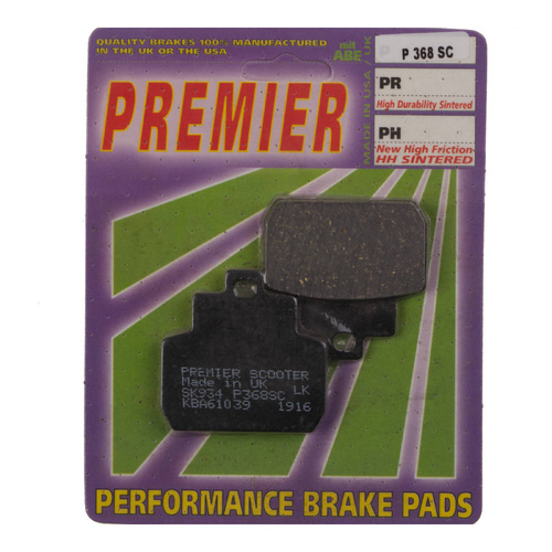 Rear Organic Brake Pads for Piaggio Beverley 500 2006