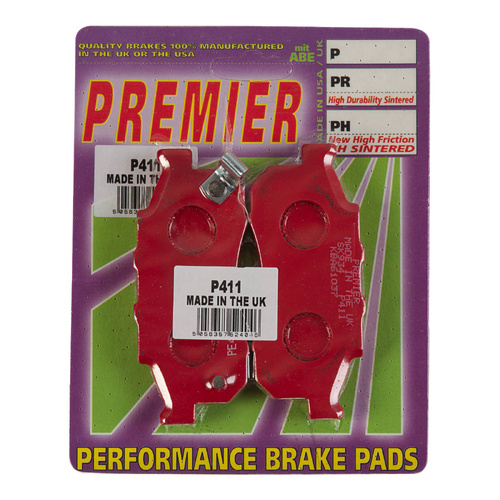 Front Right Organic Brake Pads for Honda Big Red MUV700 4X4 2009-2013