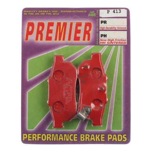 Rear Right Organic Brake Pads for Honda Big Red MUV700 4X4 2009-2013