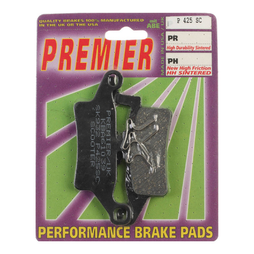 Front Organic Brake Pads for Yamaha YW125 Beewee 2010-2012