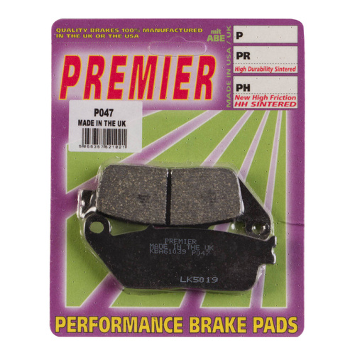 Front Organic Brake Pads for Triumph Bonneville Bobber 2017-2024