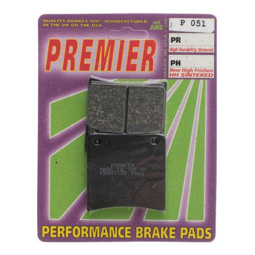 Front Organic Brake Pads for Suzuki GV1400 GD Cavalcade 1986-1988