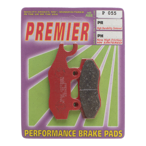 Front Left Organic Brake Pads for Kawasaki KVF750i Brute Force 2005