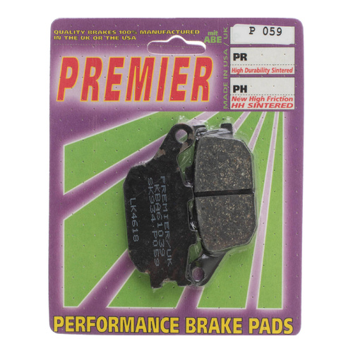 Rear Organic Brake Pads for Honda CB400 SF Super Four V-Tec NC39 2004-2005