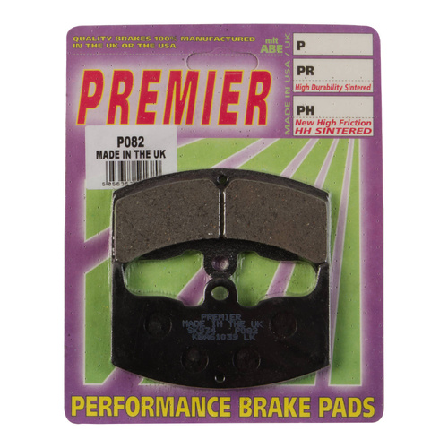 Front Organic Brake Pads for Honda CBX550F 1982-1984