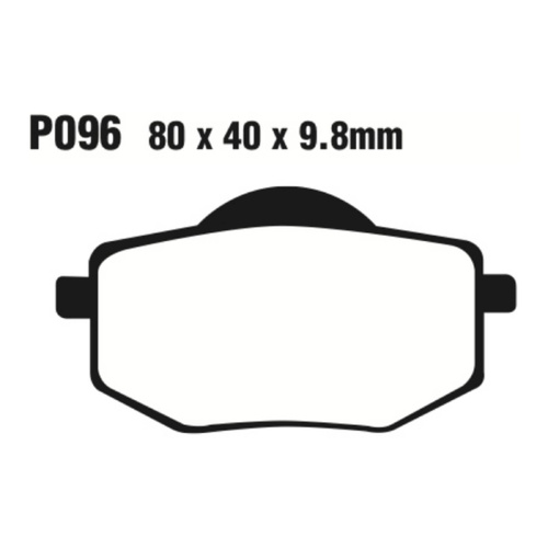 Front Organic Brake Pads for Yamaha XV535 Virago 1992-1994