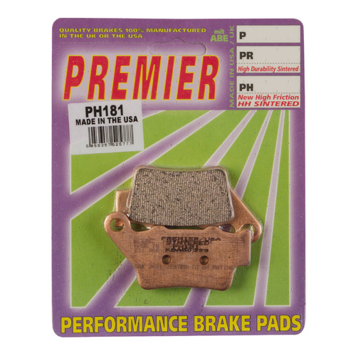 Rear HH Sintered Brake Pads for BMW S1000RR 2009-2024