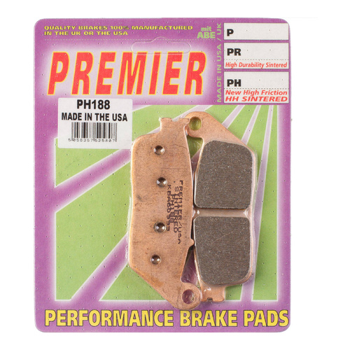Rear HH Sintered Brake Pads for Ducati 1000 GT Sport Classic 2006-2009