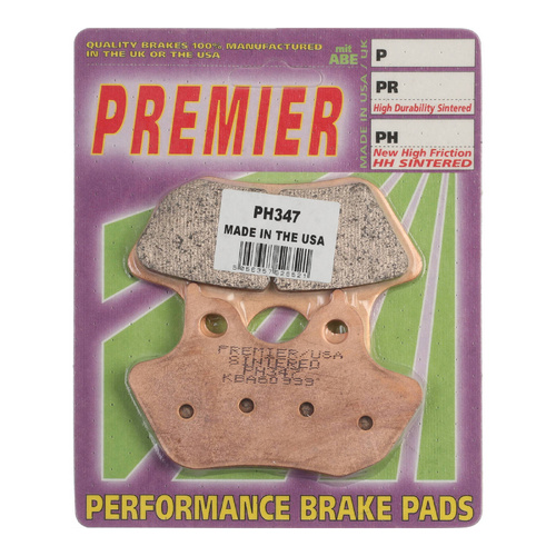 Rear HH Sintered Brake Pads for Harley Davidson FLTRI 1450 Road Glide 1999-2001