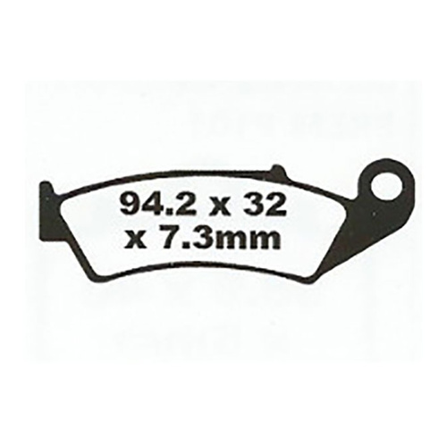 Front HH Sintered Brake Pads for Honda XR600R 1988-1992