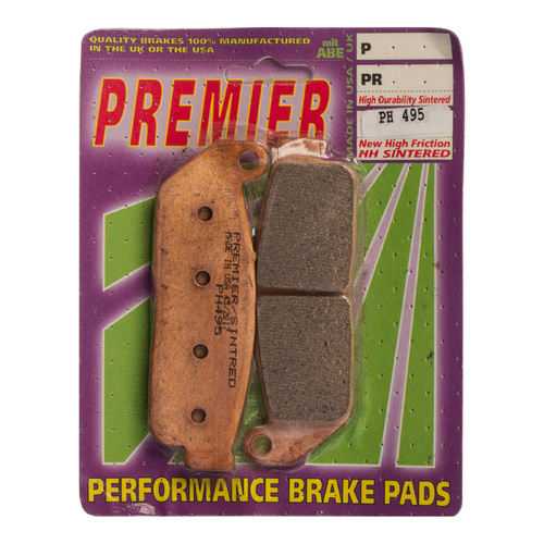 Front HH Sintered Brake Pads for Indian Scout (Cast Wheels & Toso Calipers) 2015-2016