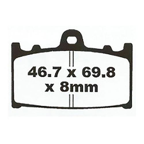 Front HH Sintered Brake Pads for Kawasaki VN2000 Vulcan 2004-2010