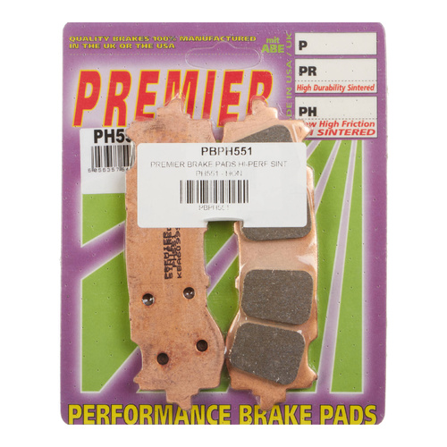 Front HH Sintered Brake Pads for Honda GL1800 Goldwing Tour Premium 2018-2023