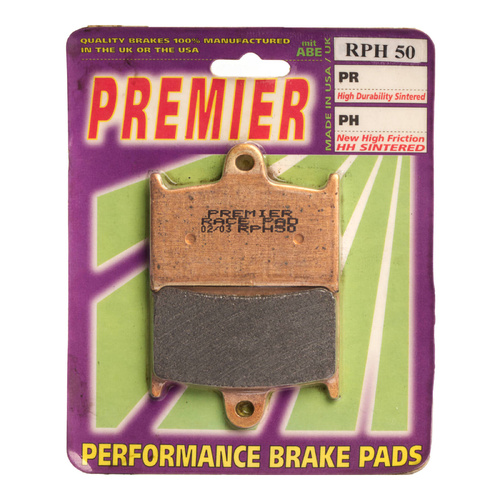 Front HH Sintered Brake Pads for Suzuki GSXR400R 1990-1995