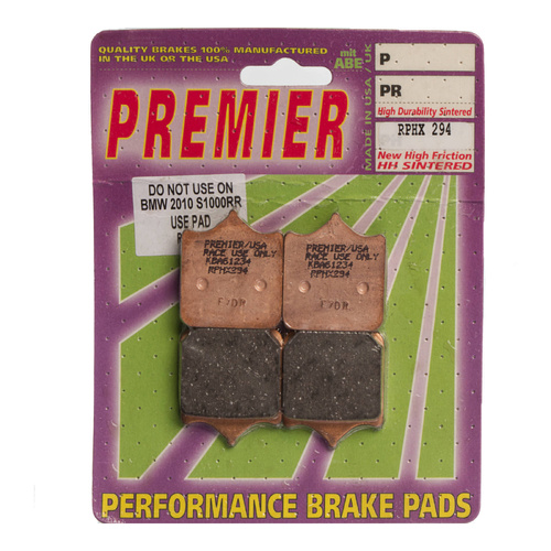 Front HH Sintered Track Day Use Brake Pads for MV Agusta F4R 1000 2006-2007