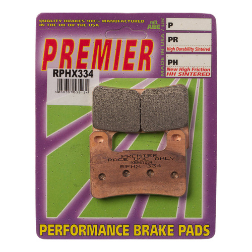 Front HH Sintered Track Day Use Brake Pads for Kawasaki ZX10R ABS 2015