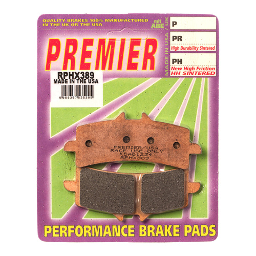 Front HH Sintered Track Day Use Brake Pads for Aprilia RSV4R 2009-2014